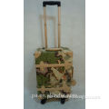 High quality vintage leather carry on luggage